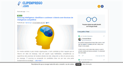 Desktop Screenshot of clipemprego.com